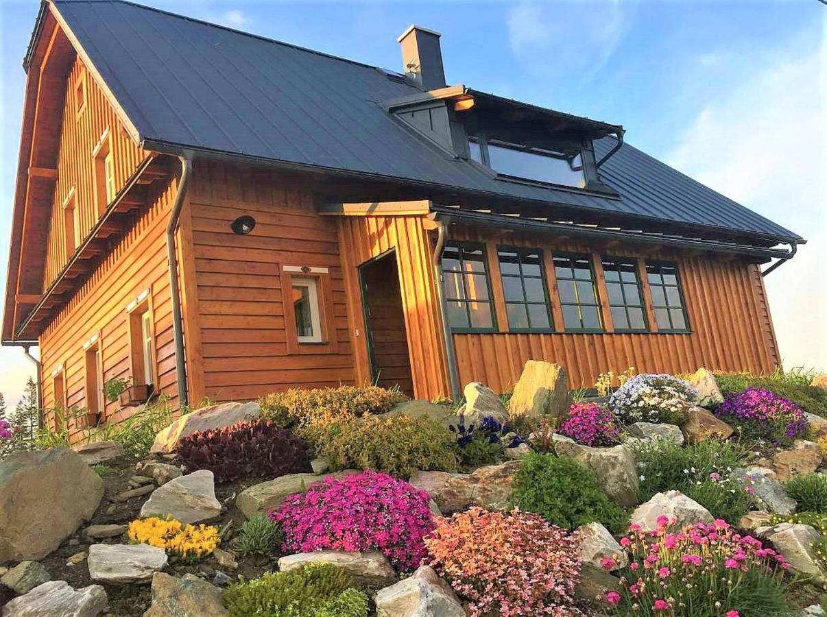 Horsky Apartman Vyhlidka Rejviz Zlaté Hory Eksteriør billede